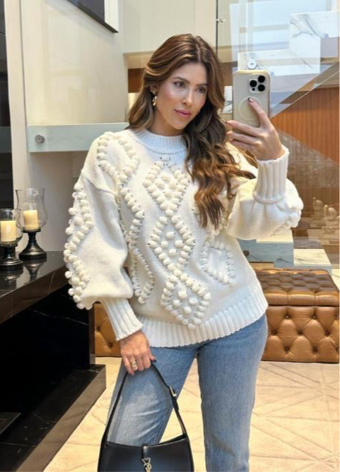 Santo Domingo Knit Blouse (113)
